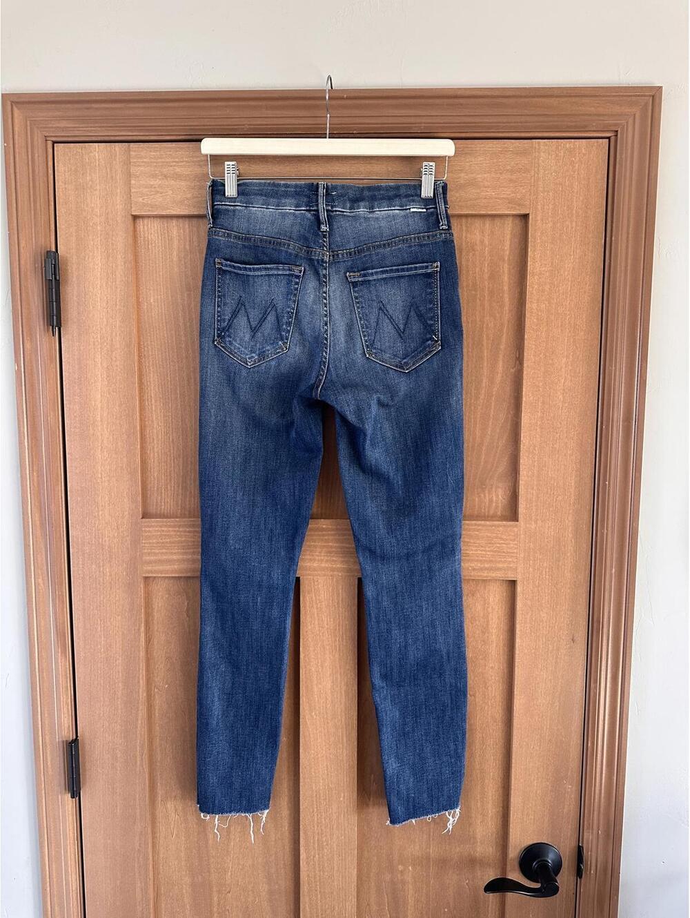 MOTHER The High Waisted Looker Ankle Fray in Not Rough Enough Women’s size 26 - Picture 4 of 15